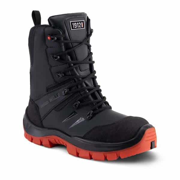 Chaussures de sécurité montantes Thunderstorm Électriciens SB vue de 3:4 face