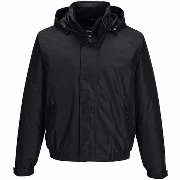 Blouson respirant Calais noir Portwest vue de face