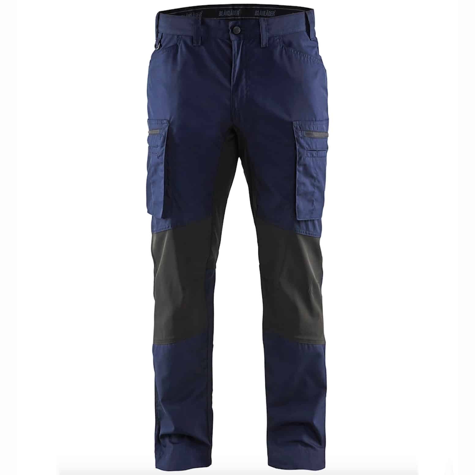 Pantalon de travail Maintenance stretch Blaklader bleu marine : noir