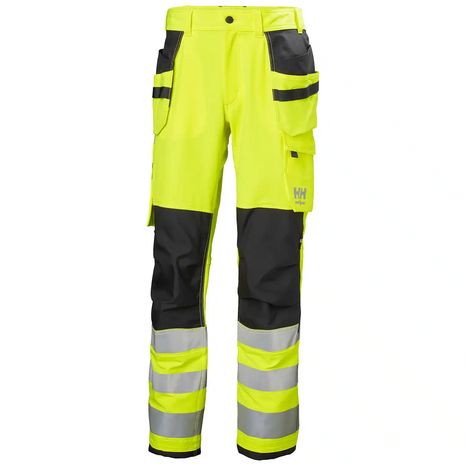 Pantalon de travail haute visibilité stretch Alna 4x Construction Helly Hansen jaune