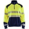 JAUNE FLUO / BLEU MARINE
