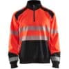 ROUGE FLUO / NOIR