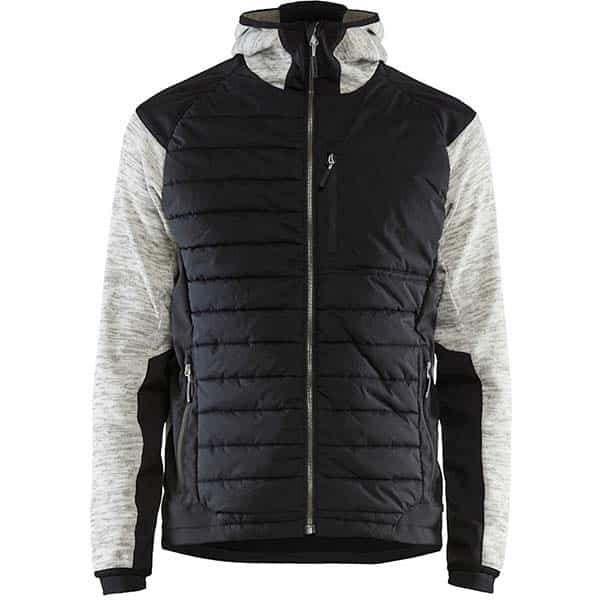 Veste hybride homme gris chiné:noir Blaklader