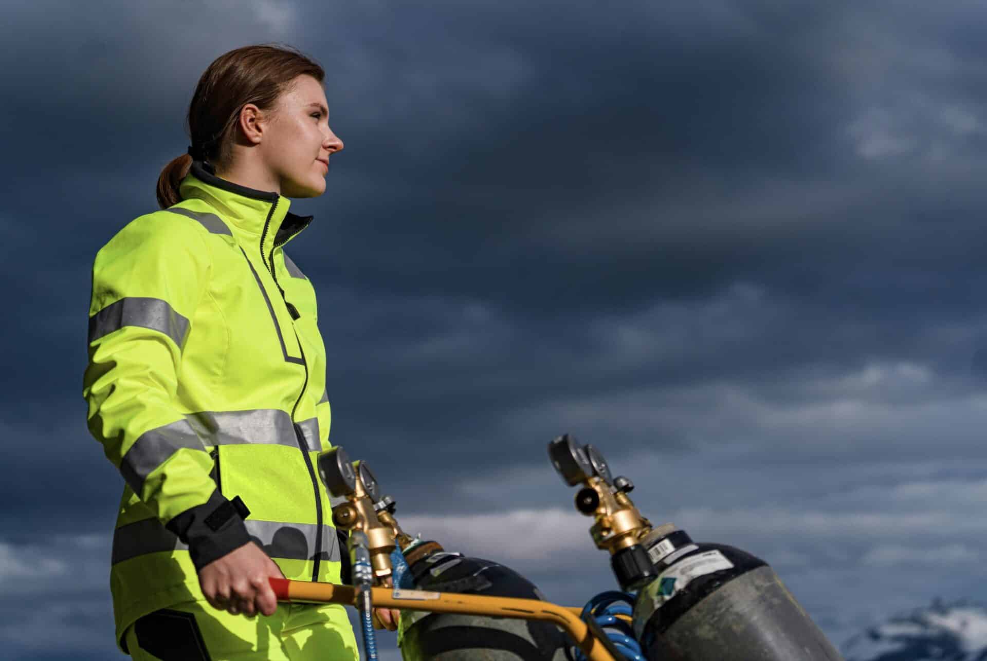 Vestes de travail femme haute visibilité Helly Hansen