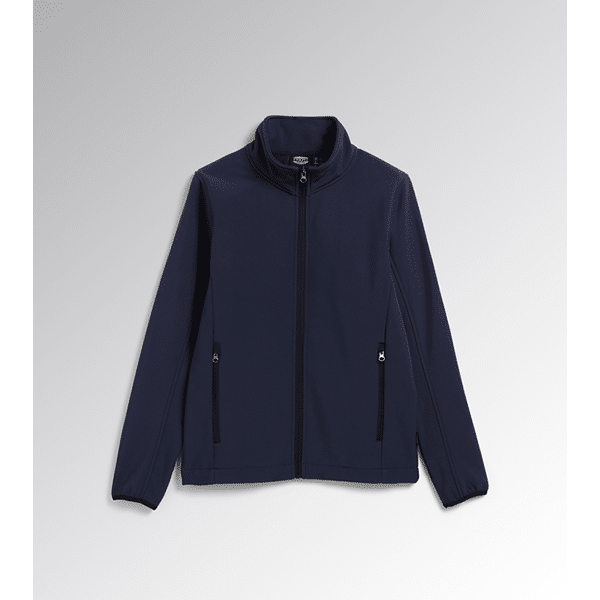 Softshell de travail Level Litework Diadora bleu vue de face