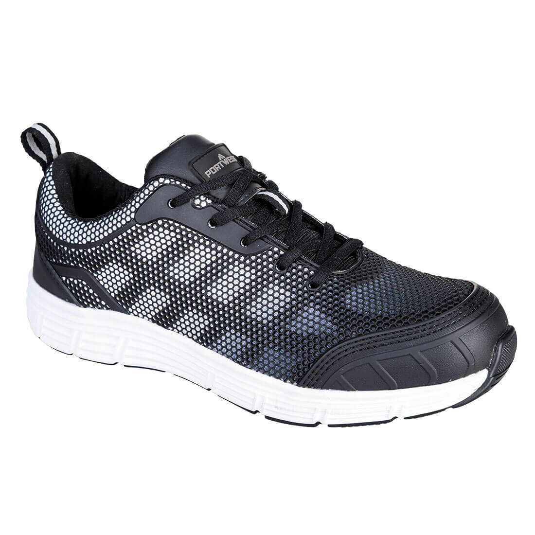Baskets de sécurité Tove Steelite S1P Portwest noir : blanc