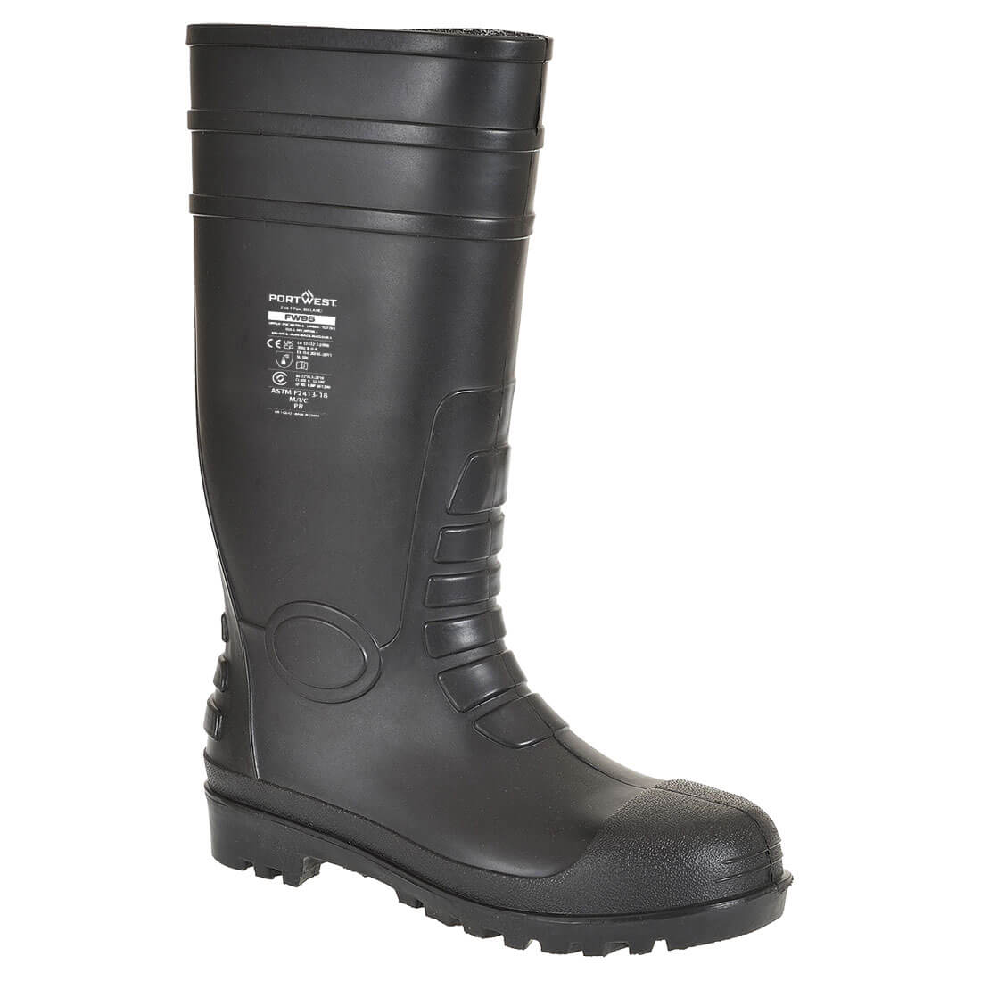 Bottes de sécurité Wellington S5 Portwest noires