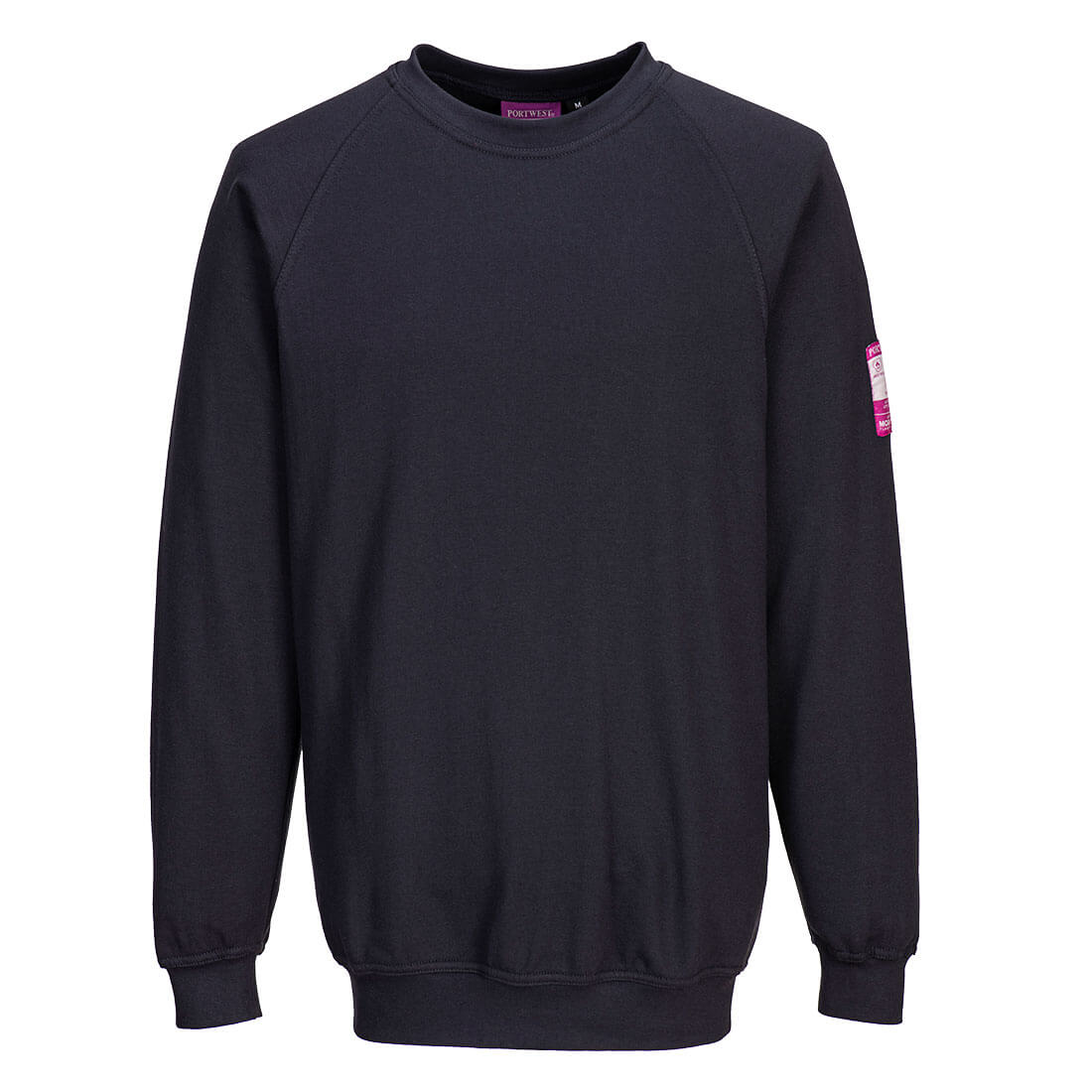 Sweatshirt de travail retardant flamme & Antistatique Portwest bleu marine