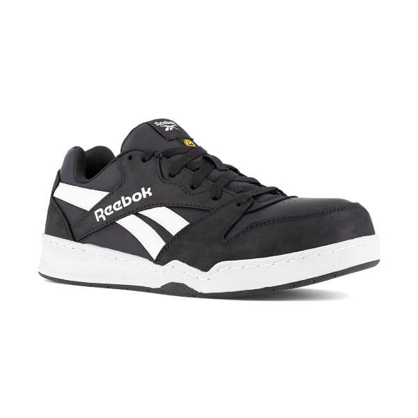Baskets de sécurité basses en cuir S3 SRC ESD Reebok vue trois quarts cote droit