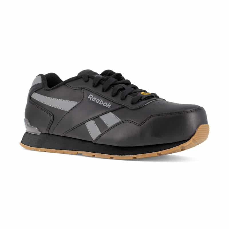 Baskets de sécurité basses en cuir SRC Classic Work Reebok vue trois quarts cote droit