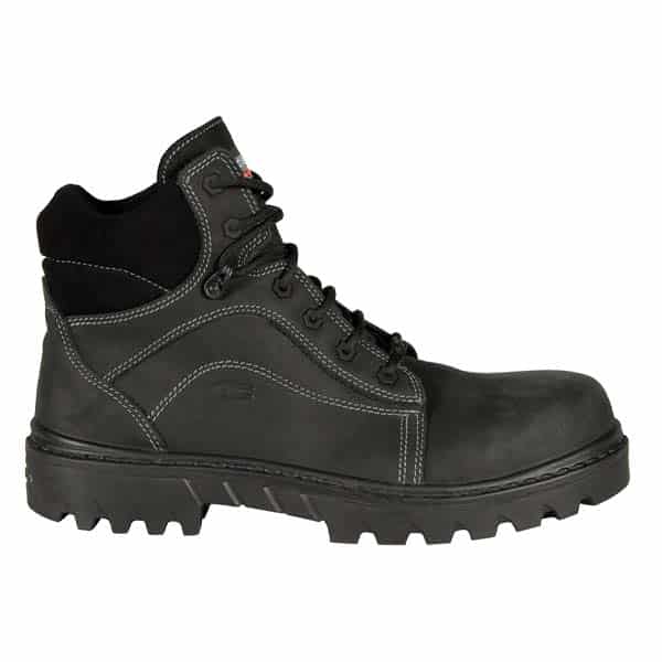 Chaussures de sécurité montantes Noir Oakland S3S vue de cote droit Cofra