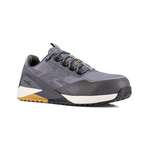 Baskets de sécurité basses NANO X1 S1PS Reebok vue de cote droit trois quarts