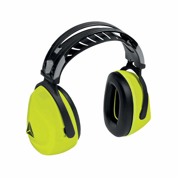 Casque antibruit avec double arceau Interlagos2 Delta Plus jaune