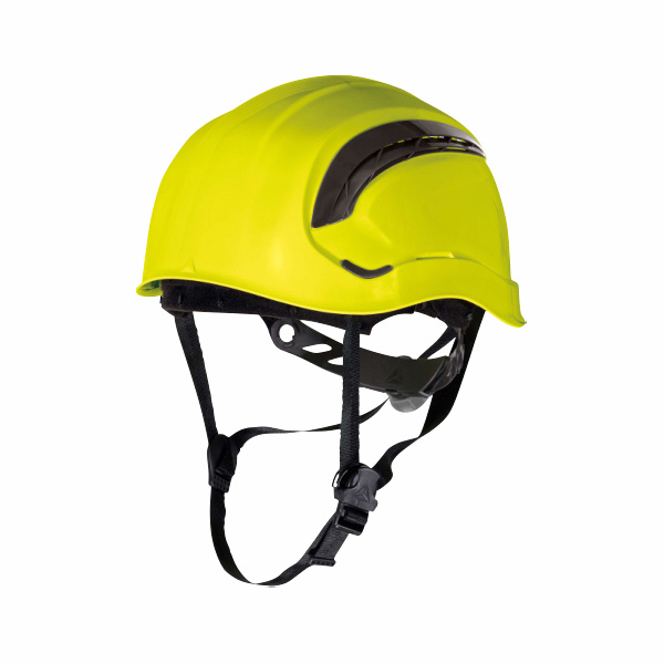 Casque de travaux en hauteur Granite Wind Delta Plus jaune