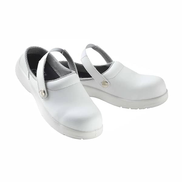 Chaussures de cuisine confortable Arcole Robur blanc vue de face