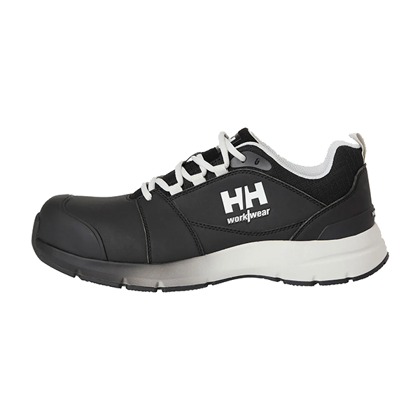 Chaussures de sécurité basses Barcode MXR S3S Helly Hansen noir gris vue cote gauche