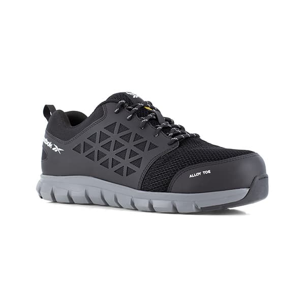 Chaussures de sécurité basses Excel Light S1P ESD Reebok vue de cote droit trois quarts