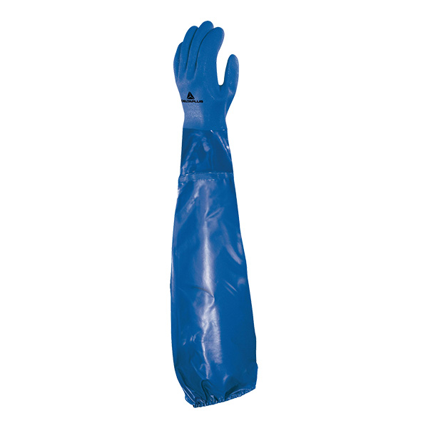 Gants chimique protection complète du bras Delta Plus vue de face