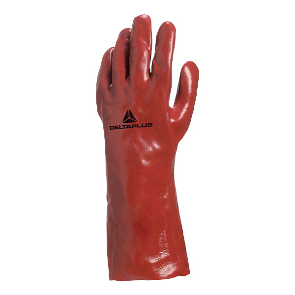 Gants de protection chimique Delta Plus vue de face