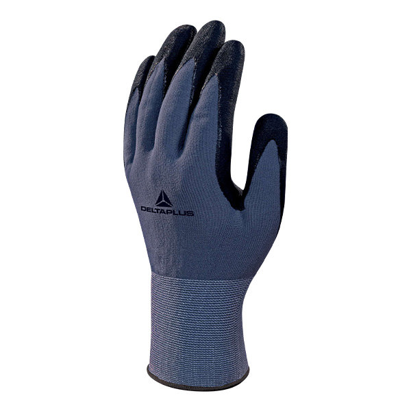 Gants de protection milieu huileux Delta Plus vue de face