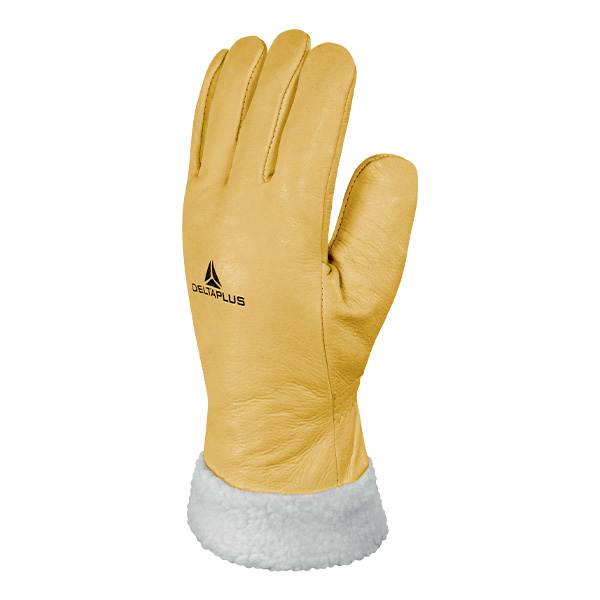 Gants thermique en cuir Delta Plus vue de face
