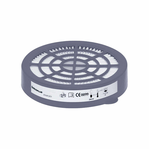 Kit de 2 pré-filtres P3 et 2 adaptateurs pour demi-masque Delta Plus