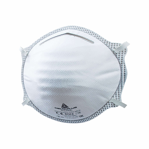 Masques respiratoires jetables coque P2 (boîte de 20) Delta Plus masque