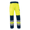 JAUNE FLUO / BLEU MARINE